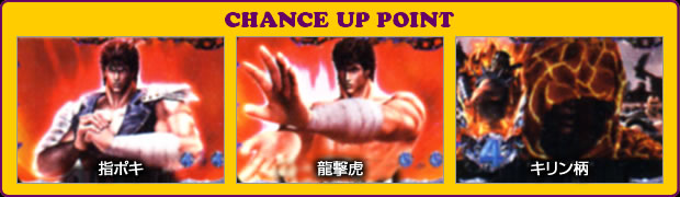 CHANCE UP POINT 指ポキ 龍撃虎 キリン柄