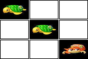 左上から右斜め下限定