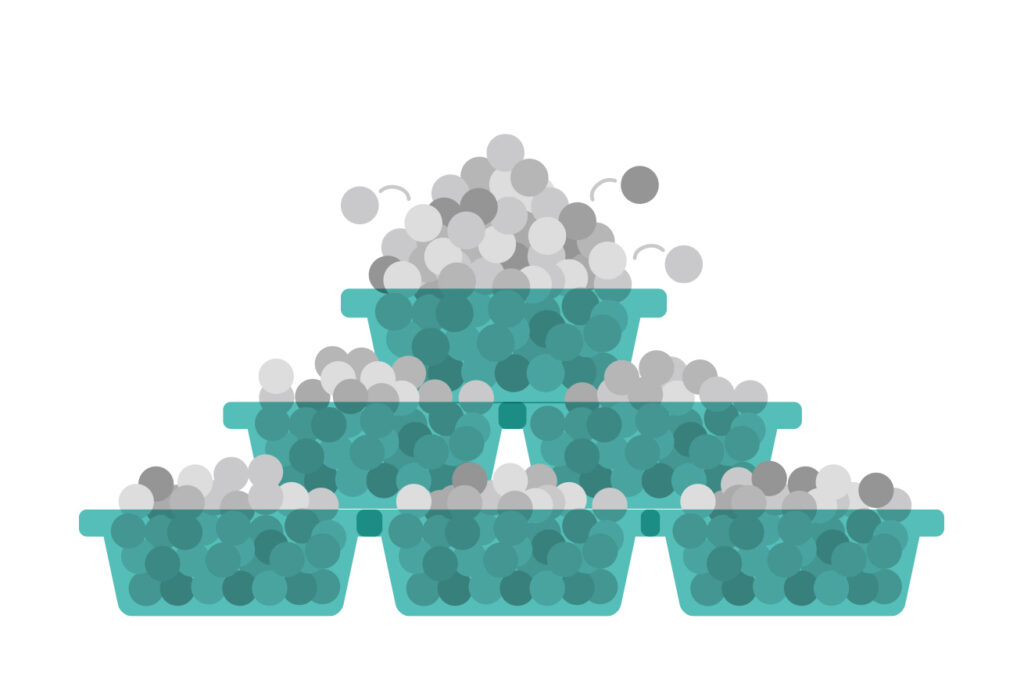 コインをカチ盛りにした途端に当たらなくなる